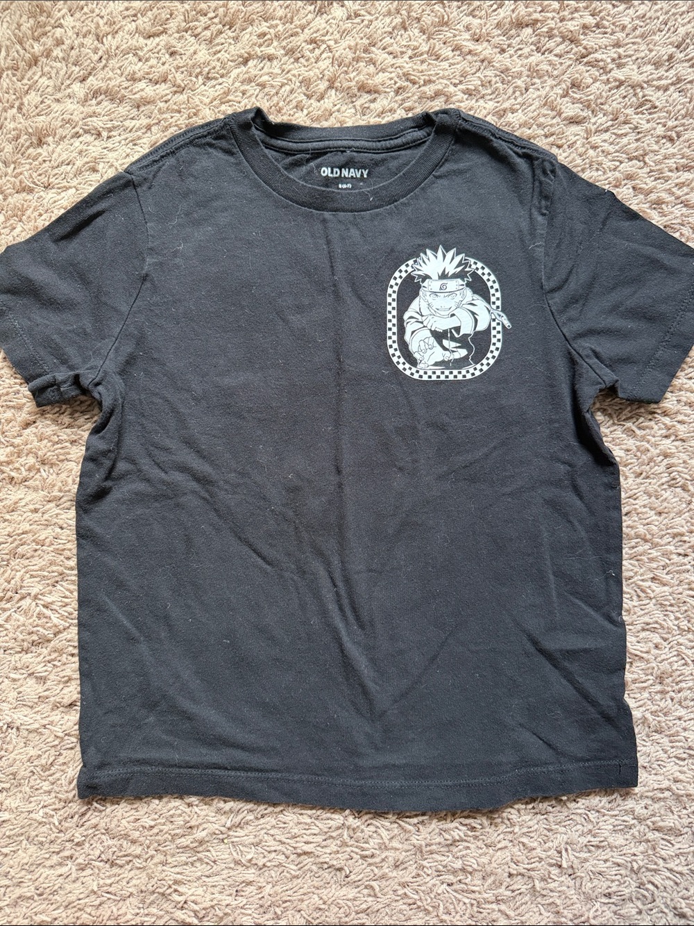 Old Navy kids size S Naruto tee shirt